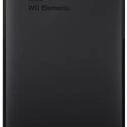 Disco duro portátil HDD 2.5 WD Elements Portable 1TB Negro