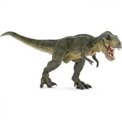 Papo Figurine T-rex Running Green Para Niños