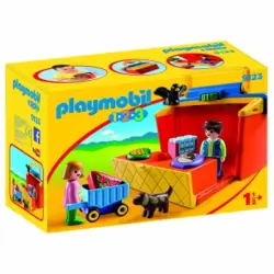Playmobil - 1.2.3 Mercado Maletín