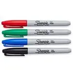 Set 4 marcadores Sharpie permanentes 0,9mm colores standard