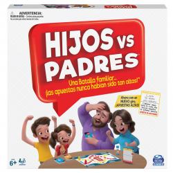 Spin Master - Juego De Mesa Hijos Contra Padres Games
