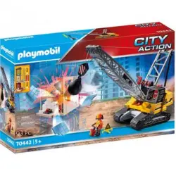 70442 Dragalina Con Muro De Construcción