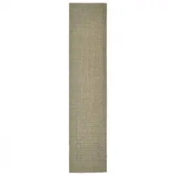 Alfombra De Sisal Para Rascador Gris Taupe 66x300 Cm Vidaxl