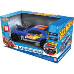 Cefa Toys - Coche De Carreras Portacoches Hot Wheels 2 En 1