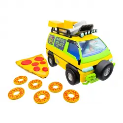 Funrise Toys - Camión Lanzador De Pizza RC De 22 Cm