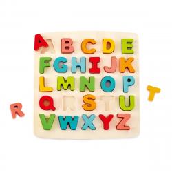 Hape - Puzzle Alfabeto Mayúsc  De Madera