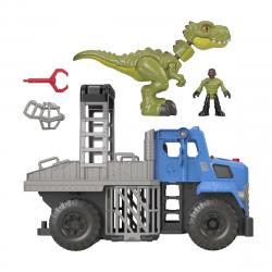 Imaginext - Camión Transportador De Dinosaurios De  Jurassic World 3
