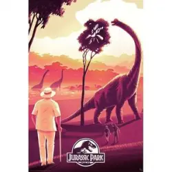 Póster maxi Jurassic Park bienvenida 61 x 91.5 cm