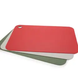 Set 3 tablas de cortar Joseph Joseph Rojo/Gris/Verde