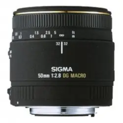 Sigma MACRO 50mm F2.8 EX DG Objetivo para Pentax