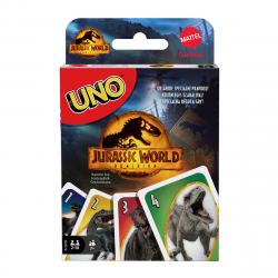 Uno - Juego De Cartas Jurassic World 3 Mattel Games