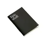 Cuaderno Bullet Octagon Design A5 Epic stuff punteado negro