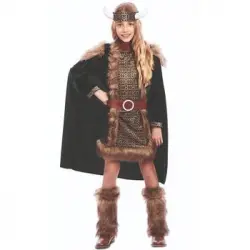 Disfraz De Vikinga Deluxe Infantil