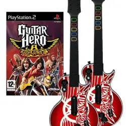 Guitar Hero Aerosmith + 2 guitars PS2