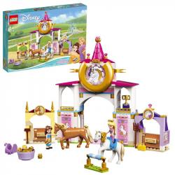 LEGO® Disney Establos Reales de Bella y Rapunzel 43195