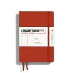 Libreta A5 Leuchtturm 1917 Medium tapa blanda Liso Muted Fox Red