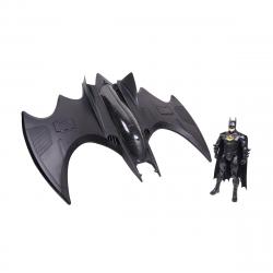 Spin Master - Batwing + Batman 30cm, The Flash Movie,