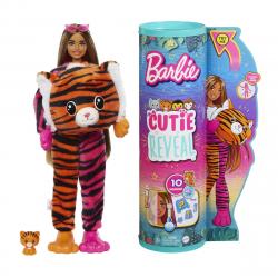 Barbie - Muñeca Con Disfraz De Tigre Cutie Reveal