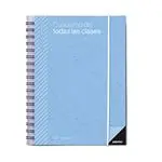 Cuaderno de todas las clases Additio día por página azul