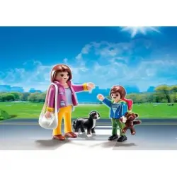 Duo Pack Madre Con Niño Playmobil