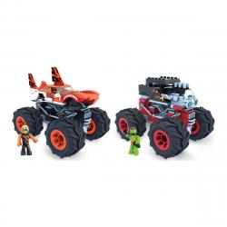 Hot Wheels - Coche Monster Trucks Para Construir Vehículo De Bloques De Construcción Modelos Surtidos Mega Construx