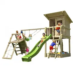 Parque infantil Beach Hut con Challenger