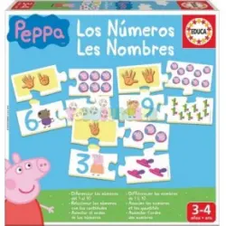 Juego aprendo los números Peppa Pig