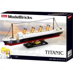 Juego De Construccion Titanic - Ladrillos Compatibles Con Lego Sluban