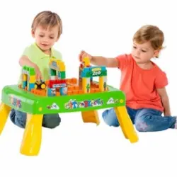 Mesa De Actividades Con Luces Y Sonidos Incluye 24 Piezas Y Un Coche (molto - 20482)