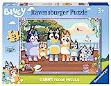 Ravensburger - Bluey - Puzzle gigante de suelo Bluey, colección 24 piezas para niños ㅤ