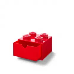 Cajón de Escritorio de 4 Espigas (rojo)