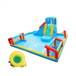 Castillo Hinchable Acuático Water Sport - Castillo Hinchable Para Niños Con Juegos Ideal Para Jardín O Espacio Grande