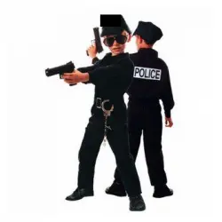 Disfraz De Policía 7 - 9 Años