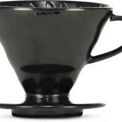 Gotero de café Hario V60 02 Cerámica Negro mate (2-4 Tazas)