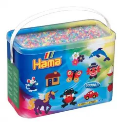 Hama Midi Mix 50 (pastel) 30000 Piezas