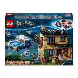 LEGO -  De Construcción Número 4 De Privet Drive Con Cartas Y Coche Harry Potter