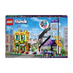 LEGO -  De Construcción Personalizable Floristería Y Tienda De Diseño Del Centro Con Apartamento Friends