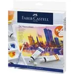 Pack Faber-Castell 24 Acuarelas-Tubo Creative Studio Watercolours