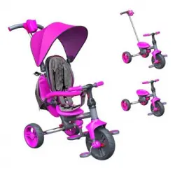 Strolly - Triciclo Evolutif Strolly Compact - Rose