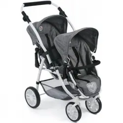 Tandem Buggy Vario Gris Jeans