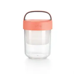 Tupper Lékué Jar To Go 400 ml Coral