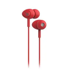 Auriculares Sunstech Pops Rojo