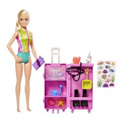 Barbie - Muñeca Rubia Tú Puedes Ser Bióloga Marina