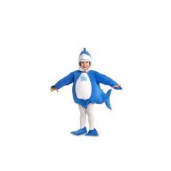 Disfraz Bebé Tiburón Azul T.3-4 A (208166)