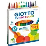 Giotto Turbo Color 24 rotuladores