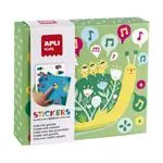 Juego gomets Apli stickers Box Lilliput