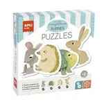 My First Puzzles Apli Puppies 12 piezas