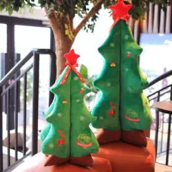 Árbol De Navidad Adornos Navideños Árbol Decorativo Verde Christmas Tree 65cm Normal