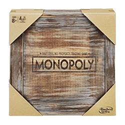 Monopoly - Juego De Mesa Rustic Hasbro Gaming