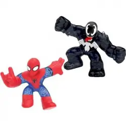 Personajes Spiderman Vs Venom Goo Jit Zu Marvel Moose Toys